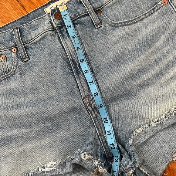 Madewell The Perfect Jean Short Denim Shorts Size 32 - Picture 6 of 8
